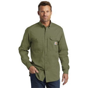 Carhartt® Force Ridgefield Solid Long Sleeve Shirt
